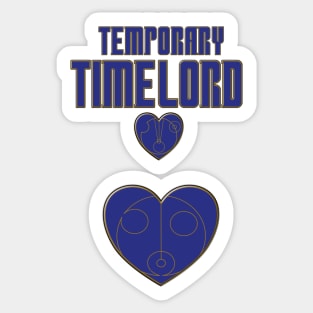 Temporary Time Lord Sticker